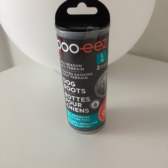 Goo-eez Dog Boots - Camo/Grey - Large - Set of 4 -  BNIP - Picture 4 of 5